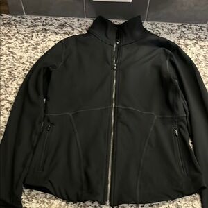 Abercrombie YPB Black Zip-Up Jacket